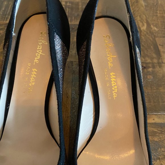 Salvatore Ferragamo - Maura Collection Kitten Heels | Never Been Worn - Picture 4 of 7